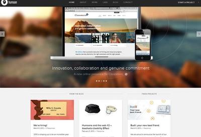 模糊背景的网页界面设计精选