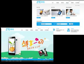 沙漠风助中兴通讯打造国际化官方网站，成功案例彰显专业网页设计实力